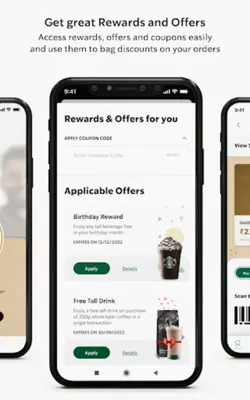 Starbucks IN android App screenshot 1
